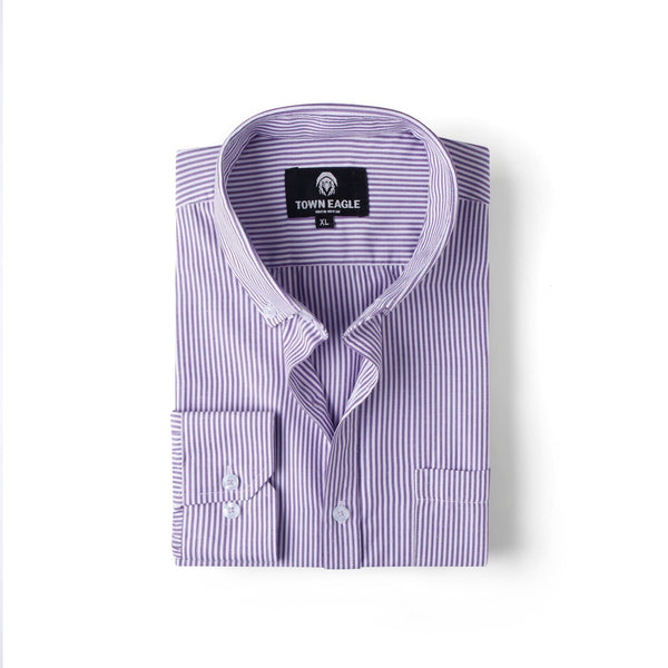 قميص مستورد مقلم - موف - QA-215